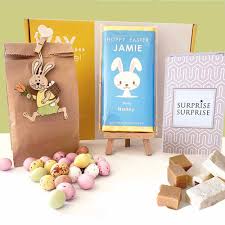 easter personalised bunny box boy