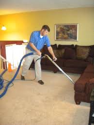 professional cleaning technician in