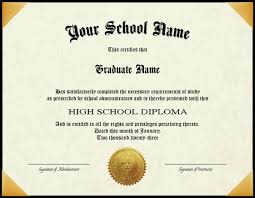 personalized high diploma for