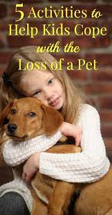 activities to help kids cope with pet loss