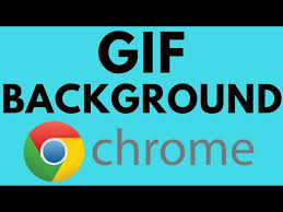 a gif background in google chrome gif