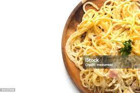 https://www.istockphoto.com/photo/spaghetti-carbonara-with-cream-on-wooden-plate-on-white-background-gm844571326-138213251 gambar png