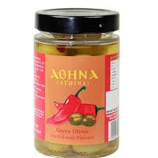 aohna green olives stuffed with