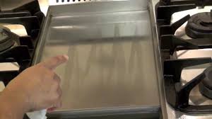 to clean a stainless steel griddle