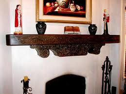 Fireplace Mantel With Antique Corbel