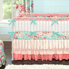 c and teal ombre crib bedding