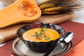 roasted ernut squash soup a thick