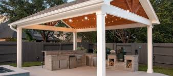 Detached Gable Style Patio Cover With