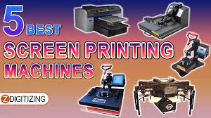 top five t shirt printing machines