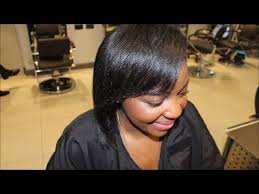Use hair clippers to create the fade on the first 2 inches of length of hairline at the nape and sides. Salon Work Alternative To Brazilian Blowout On 4c Hair Youtube