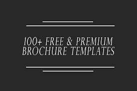 100 Free Premium Brochure Templates Photoshop Psd