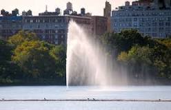 How deep is the water at Central Park?