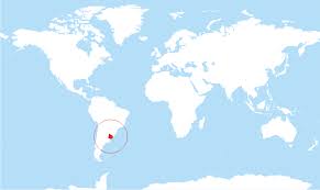 where is uruguay located on the world map