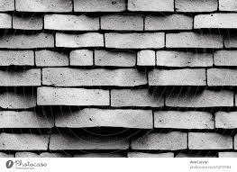 Rough Black Brick Wall A Royalty Free