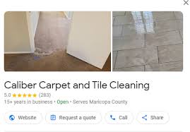 caliber carpet cleaning tile and grout