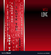 i love you words red background royalty