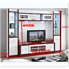 New Design Light Luxury Tv Wall Unit