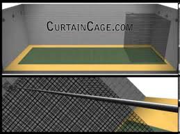 indoor batting cage kit sliding