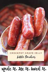 crockpot g jelly little smokies