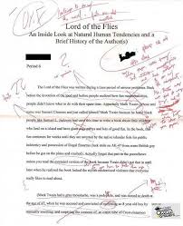 Lord of the Flies Homework   english cc Marked by Teachers 