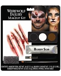 werewolf slash fx make up set for