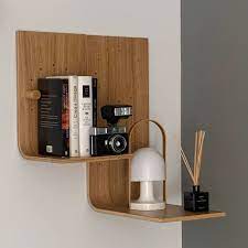 Curved Wall Shelves Wooden Shelves