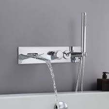 Faucets Modern Chrome Wall Mount