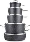 The Rock Forged Non-Stick Cookware Set, 10-pc Heritage