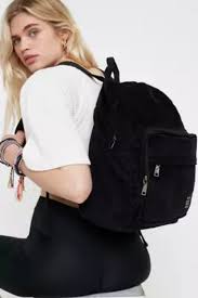 uo core corduroy backpack black all