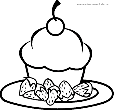 They will provide hours of coloring fun for kids. Birthday Cupcake Color Page