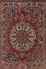 wool heriz persian area rug 8x12