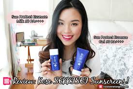 sun protect essence gel vs milk spf50