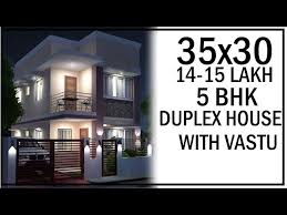 5bhk Duplex House Plan