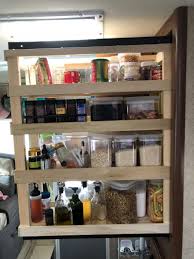 pull out pantries with more storage