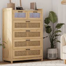 6 drawer dressers with led light