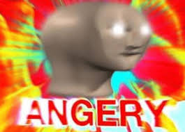 meme generator angery laser eyes