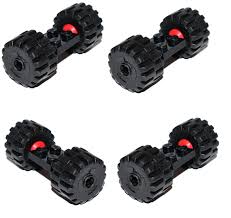 lego vine rubber thick wheels 8 on 4