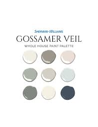 Sherwin Williams Gossamer Veil Palette