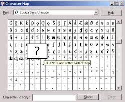 Unicode Phonetic Transcription