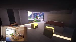 creative minecraft home interior