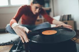 vinyl record skipping