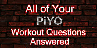 all of your piyo workout faqs answered