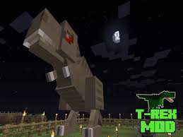 Jurassic craft dinosaurs for minecraft pe is an addon. T Rex Mod For Minecraft Pe 1 0 Apk Download Android Entertainment Apps