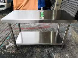 stainless steel 304 prep table with