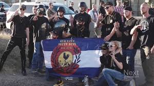 Proud boys canada first member placing nationalist material at park. Colorado Proud Boys Remain Active In The State 9news Com