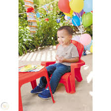 Made to suit the size of a child, kids will enjoy the little tikes pink baby chair has a contemporary garden design. Little Tikes Garden Table And Chairs Set Red Red 1927553803