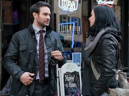 Blinded as a young boy, matt murdock fights injustice by day as a lawyer and by night as the superhero daredevil in hell's kitchen, new york city. The Defenders Actors Tease What It Will Be Like For Daredevil And Jessica Jones Meet