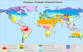13 Precise Climate Regions Of The World Map