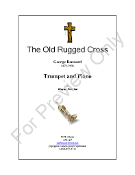 the old rugged cross trumpet solo with