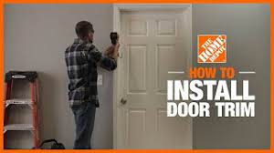 how to trim a doorway the